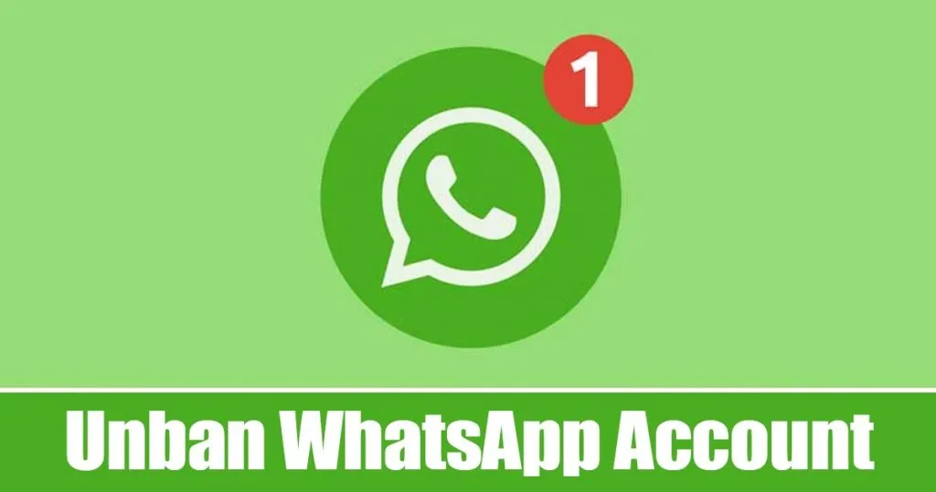 unban whatsapp account