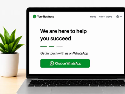 Website und geschäftliche Kontaktpunkte