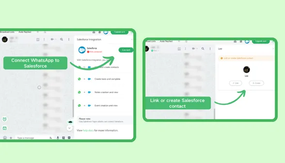 WAPlus - تكامل WhatsApp مع Salesforce CRM