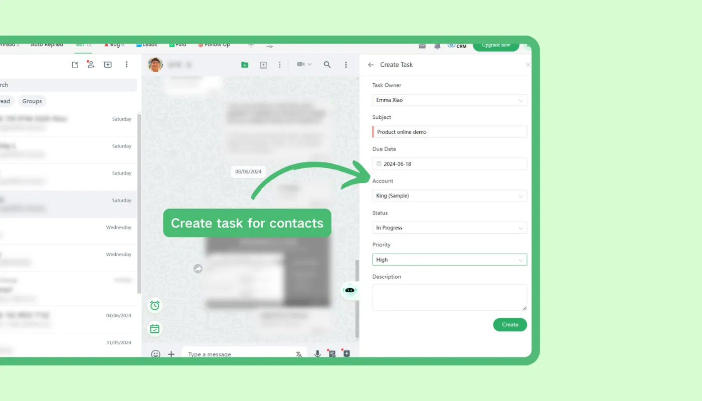 WAPlus - integración de WhatsApp con Zoho CRM